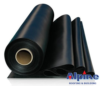 Cut to size rubber roofing sheets